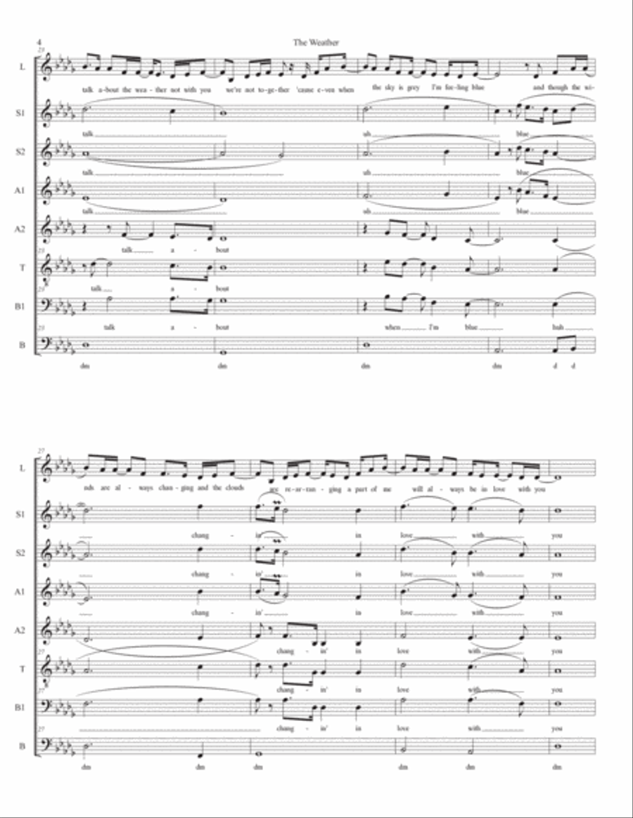 The Weather Divisi scores gallery preview page 4