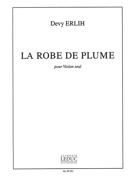 La Robe De Plume (violin Solo)
