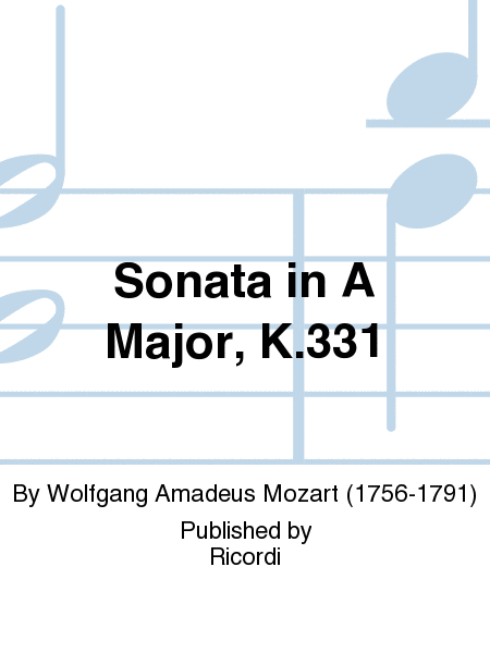 Sonata in A Major, K.331