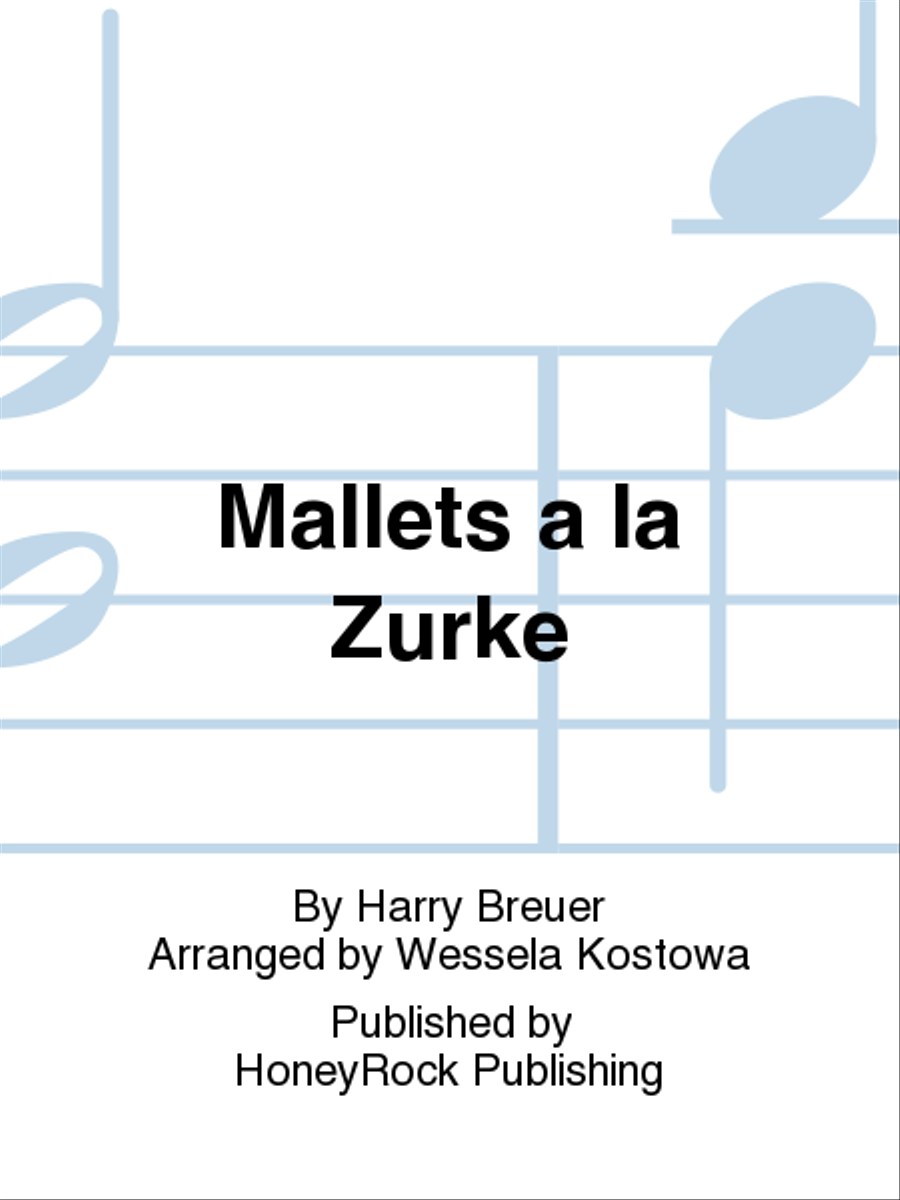 Mallets a la Zurke Marimba scores gallery preview page 1