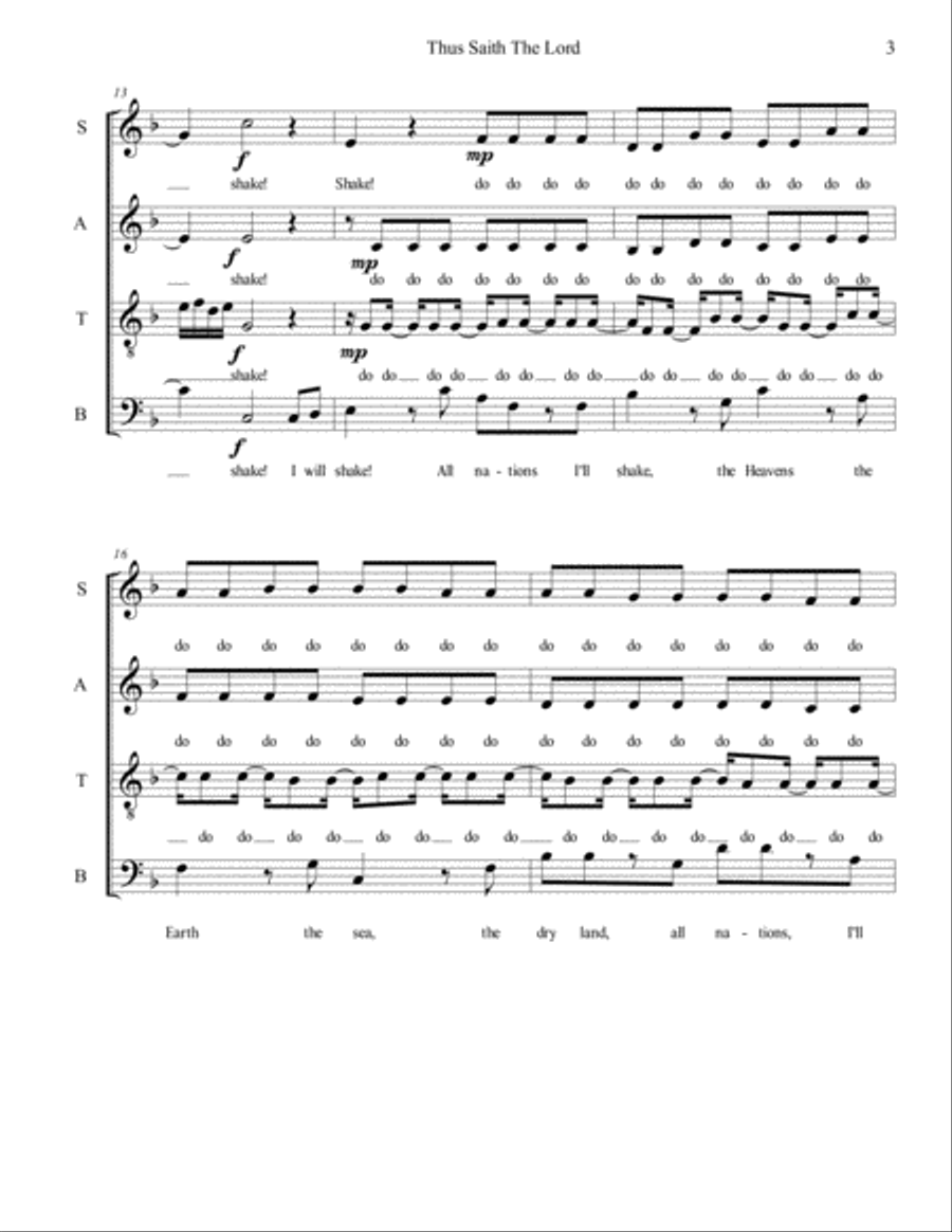 Thus Saith The Lord Thus Saith The Lord 4-Part scores gallery preview page 3