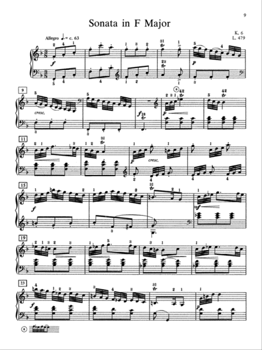 Scarlatti -- Selected Sonatas Piano Solo scores gallery preview page 3