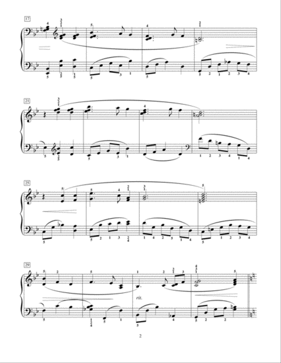Silent Night Piano Method scores gallery preview page 2