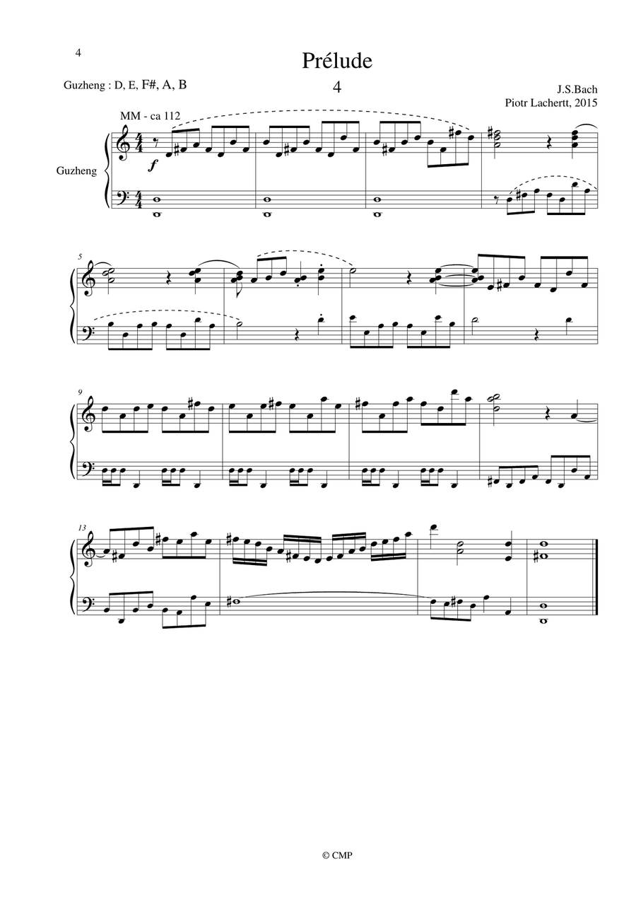 Guzheng Music Part scores gallery preview page 6