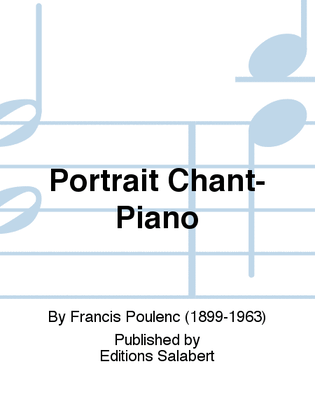 Book cover for Portrait Chant-Piano