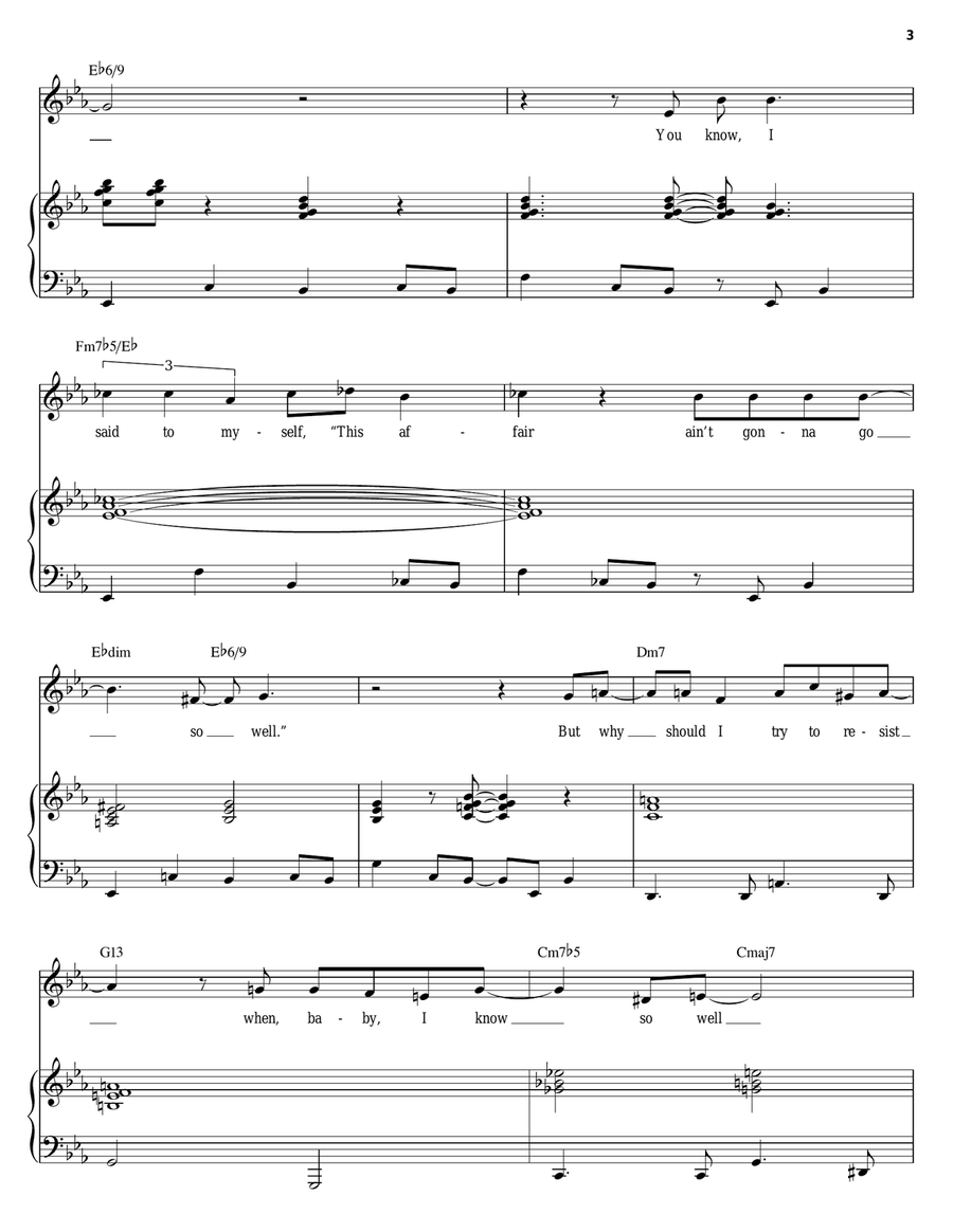 I've Got You Under My Skin Piano, Vocal scores gallery preview page 3