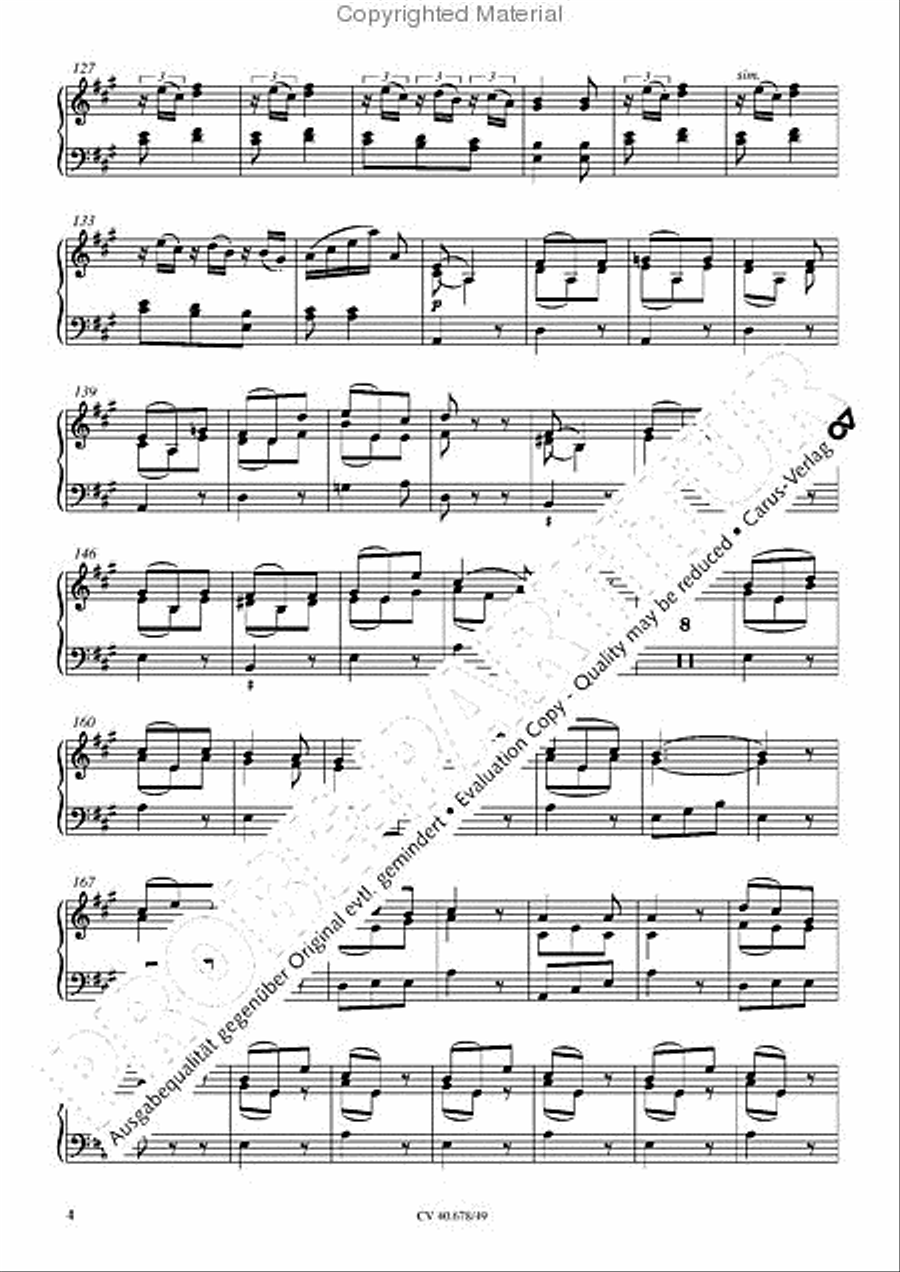 Missa pastoralis bohemica Organ scores gallery preview page 7