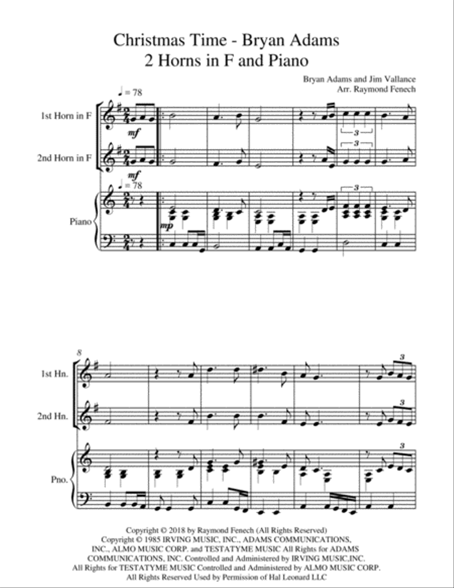 Christmas Time Brass Duet scores gallery preview page 5
