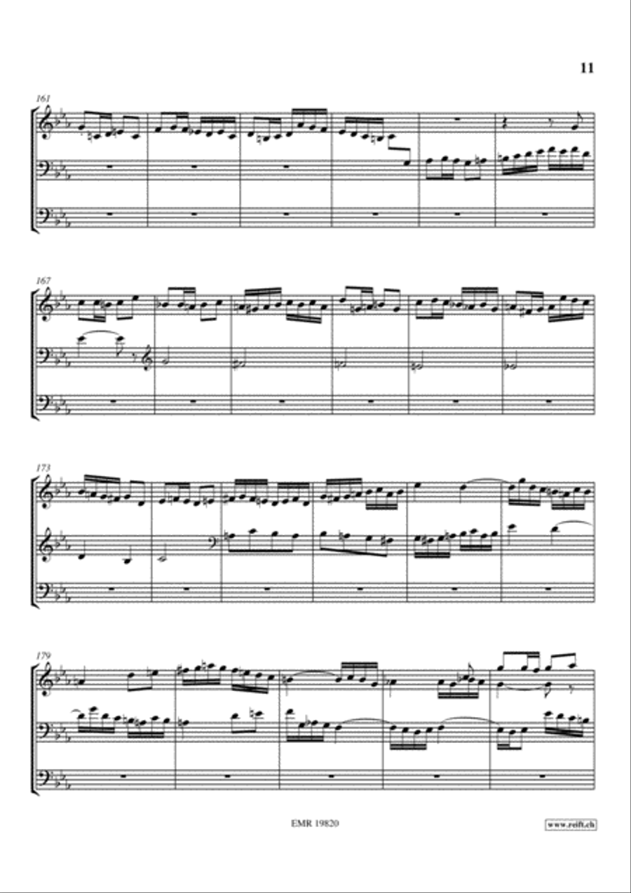 Poeme et Fugue Organ scores gallery preview page 11