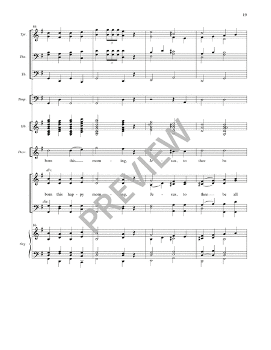O Come, All Ye Faithful - Full Score and Parts 4-Part scores gallery preview page 20