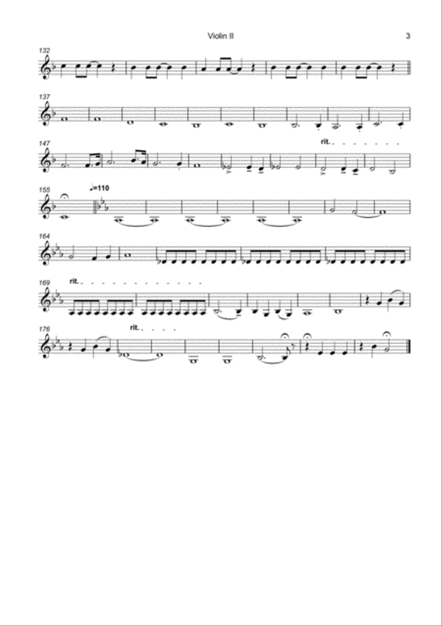 Mr. Blue Sky String Quartet scores gallery preview page 6