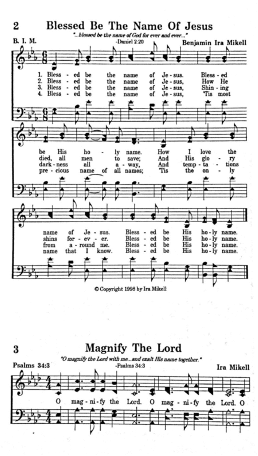 New Songs Of The Faith New Songs Of The Faith Small Ensemble scores gallery preview page 4