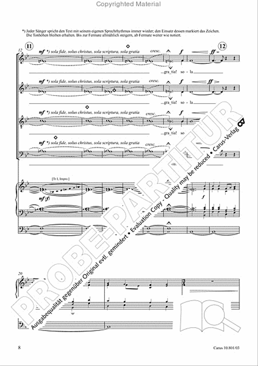 Ein feste Burg ist unser Gott TB scores gallery preview page 9