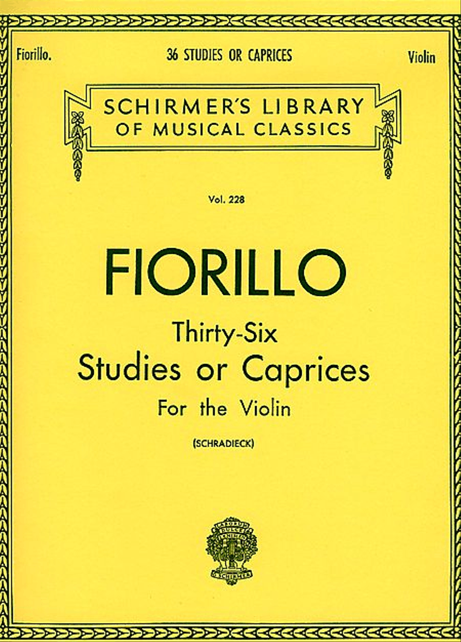 36 Studies or Caprices Violin - Sheet Music