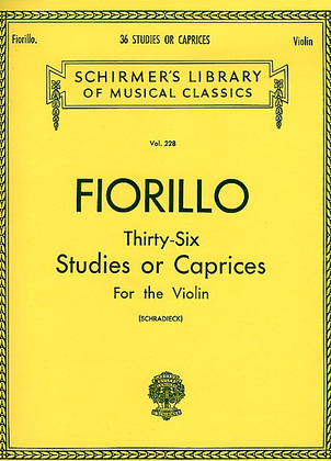 Book cover for 36 Studies or Caprices
