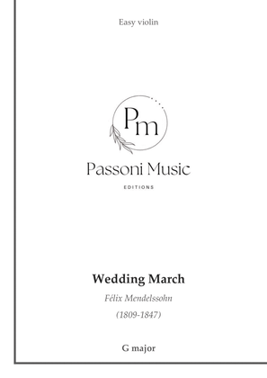 Wedding March for violin