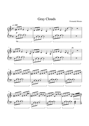 Gray Clouds | For Intermediate Pianists