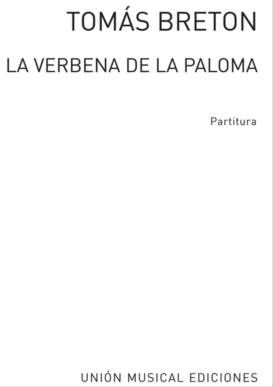 Breton: Verbena De La Paloma Voice Solo scores gallery preview page 1