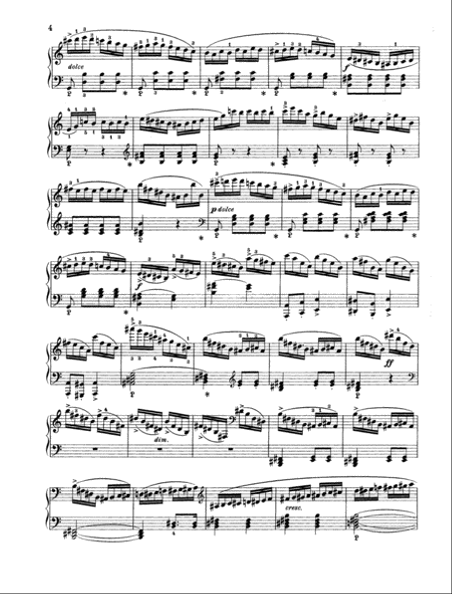 Perpetuum mobile, Op. 24 Piano Solo scores gallery preview page 4