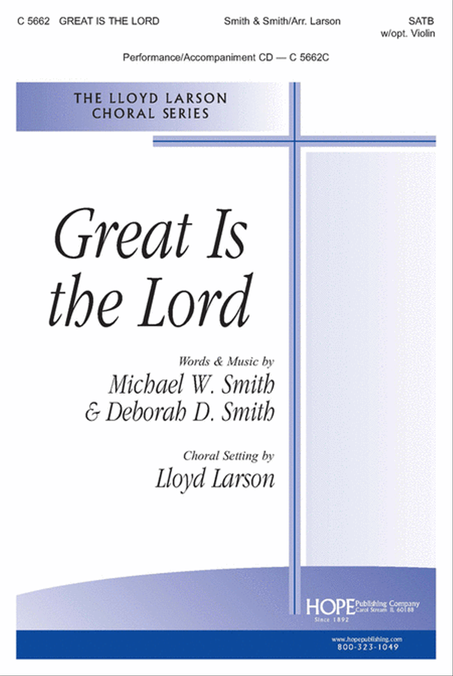 Great Is the Lord Great Is the Lord 4-Part scores gallery preview page 1