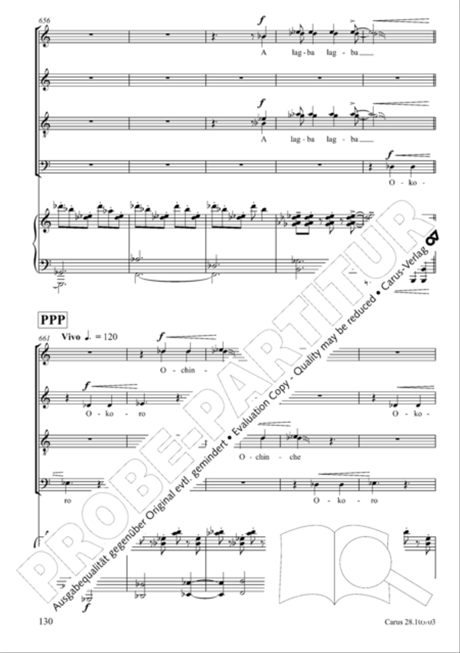 Water 4-Part scores gallery preview page 145