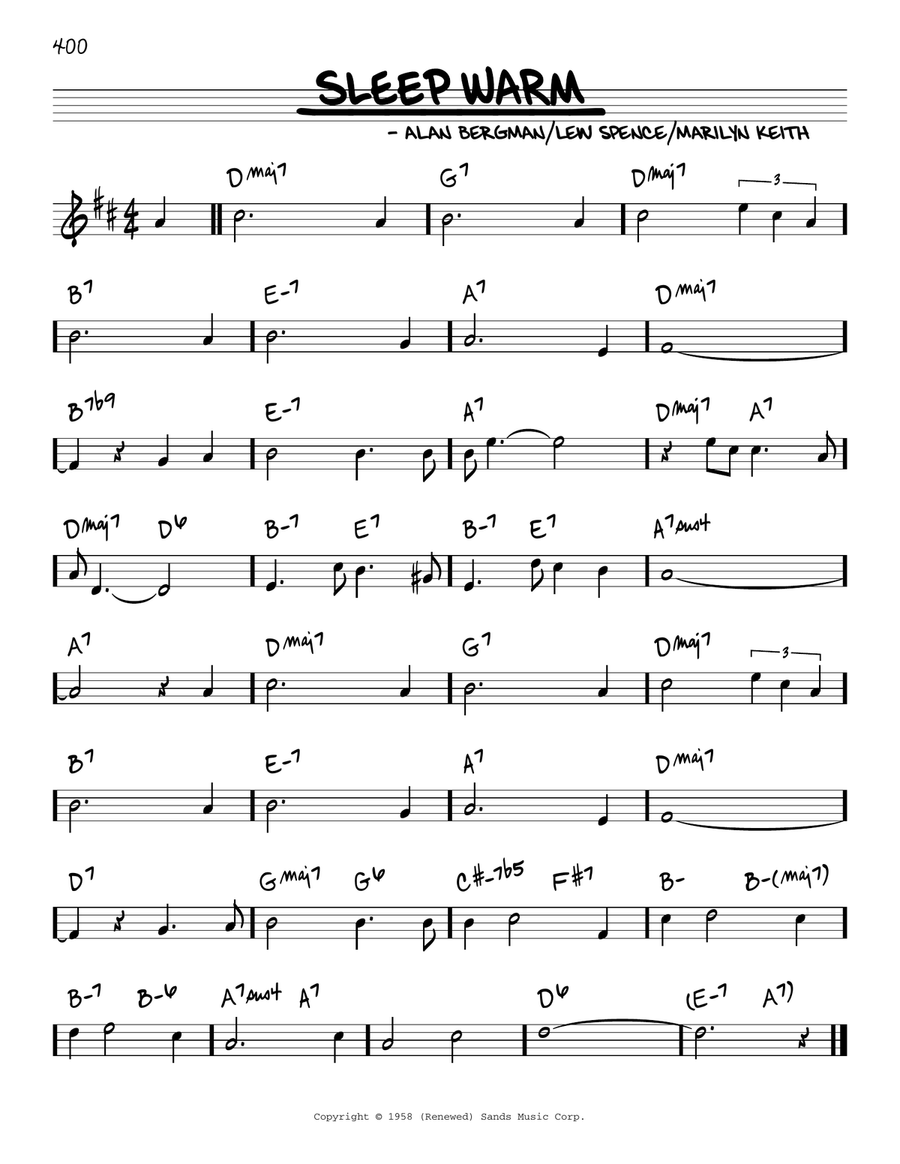 Sleep Warm Piano scores gallery preview page 1