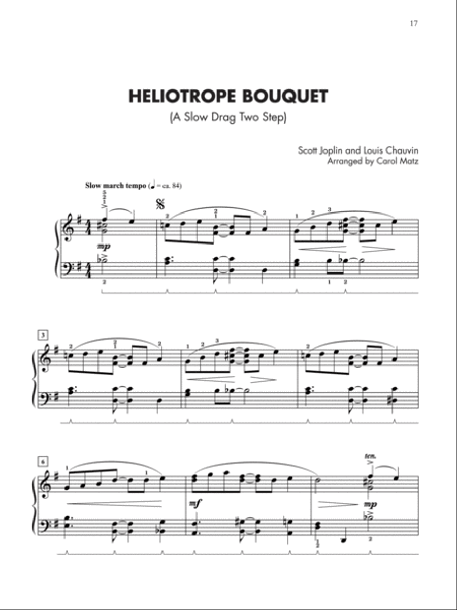 Joplin for Students, Book 3 Piano Method scores gallery preview page 4