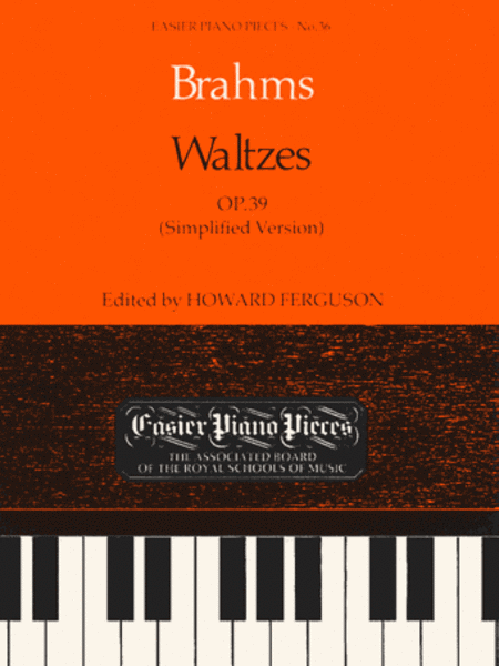 Waltzes, Op. 39 (Simplified Version)