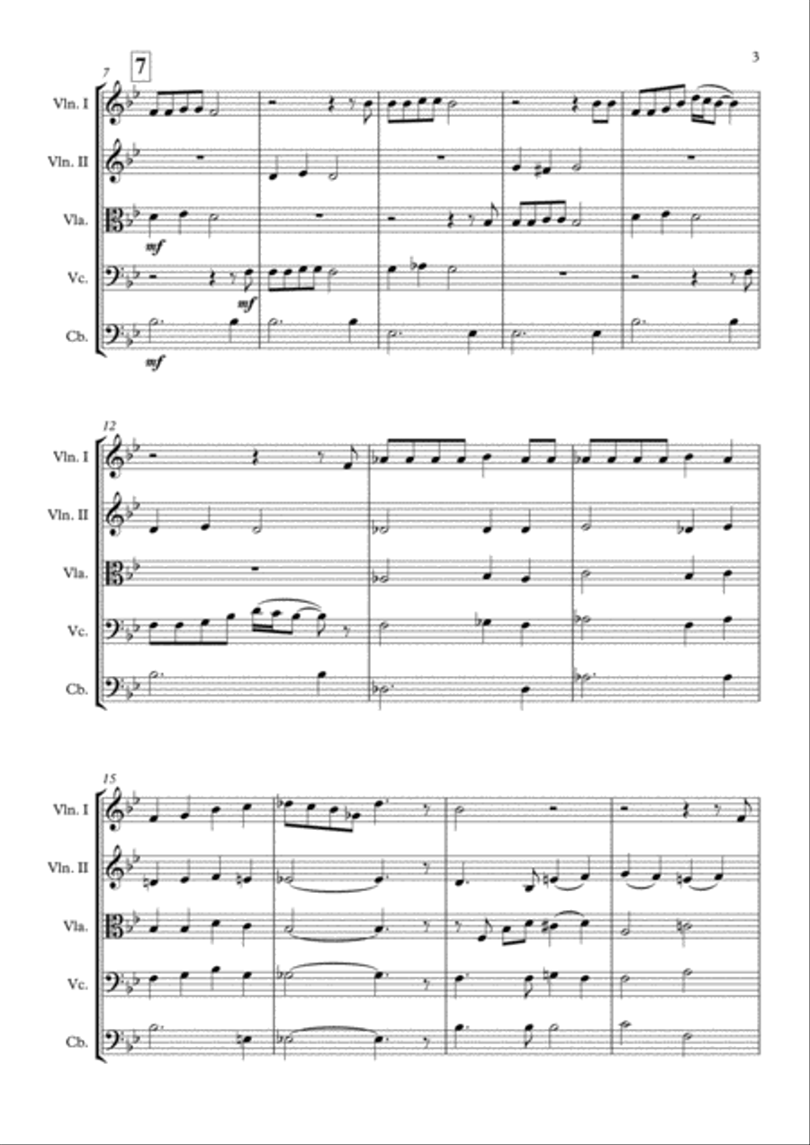 Barcelona String Quintet scores gallery preview page 4