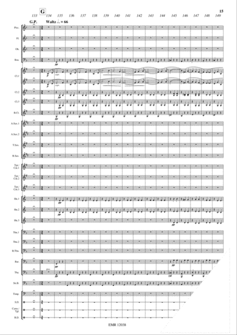 Die schone Galathee Die schone Galathee Concert Band scores gallery preview page 16