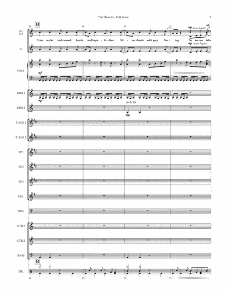 The Phoenix Large Ensemble scores gallery preview page 5