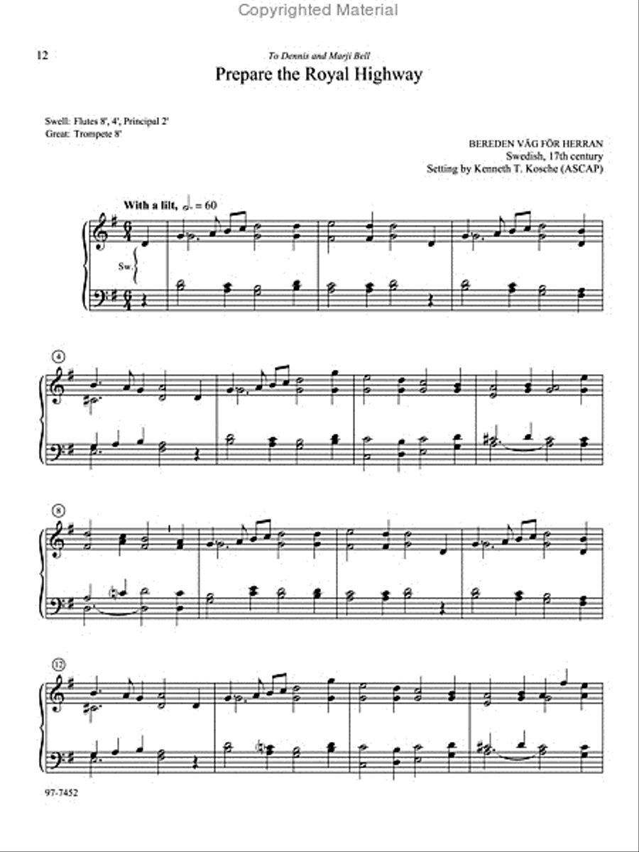 For Manuals Only, Set 1 Organ scores gallery preview page 5