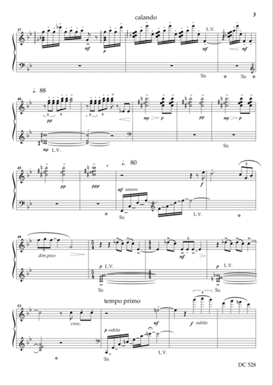 Momento Riflettoso Piano Solo scores gallery preview page 3