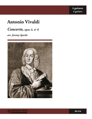 Book cover for Concerto op. 3, no. 6