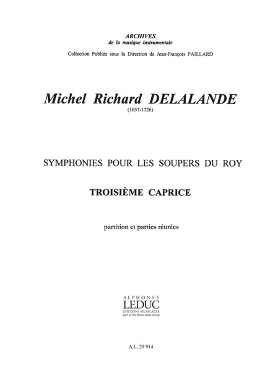 Book cover for Caprice No.3 (orchestra)