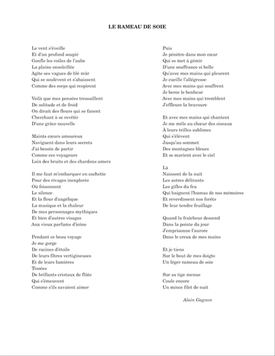 Le rameau de soie Choir scores gallery preview page 2