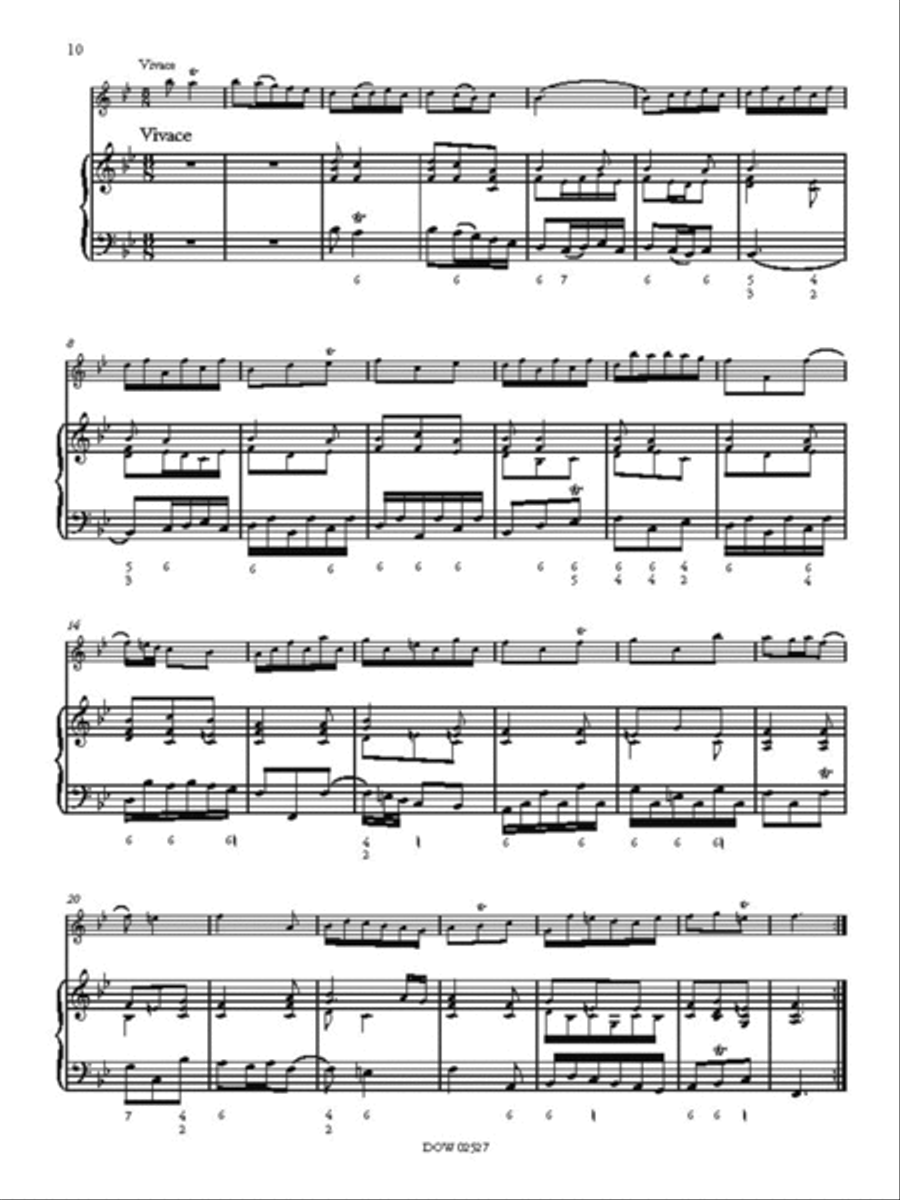 Sonata for Treble (Alto) Recorder and BC