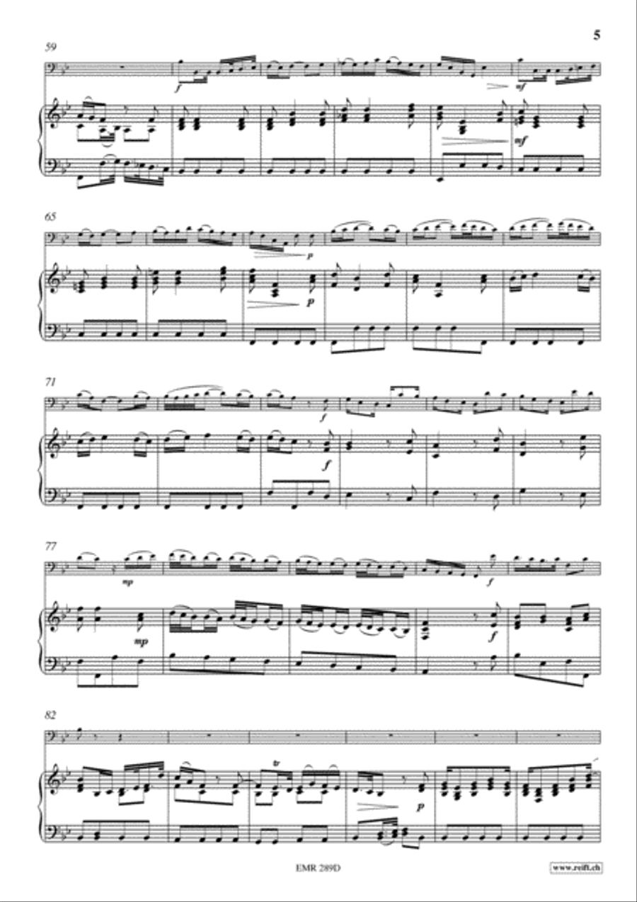 Concerto No. 6 Bassoon Solo scores gallery preview page 6