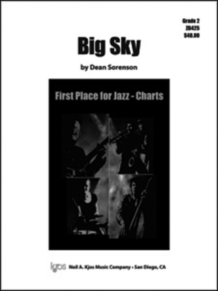 Book cover for Big Sky (Score)