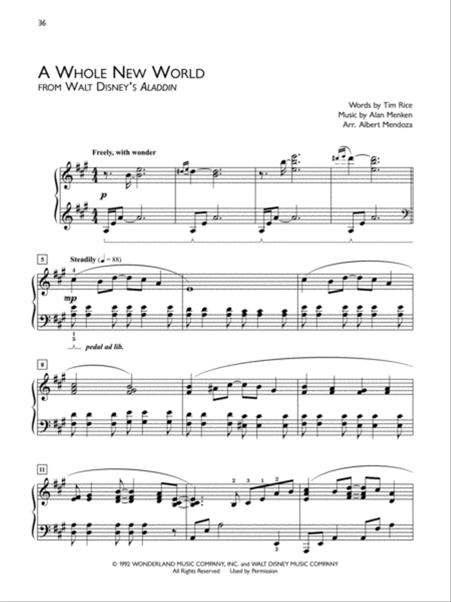 Popular Performer -- 1980s and 1990s Love Songs Piano Solo scores gallery preview page 5