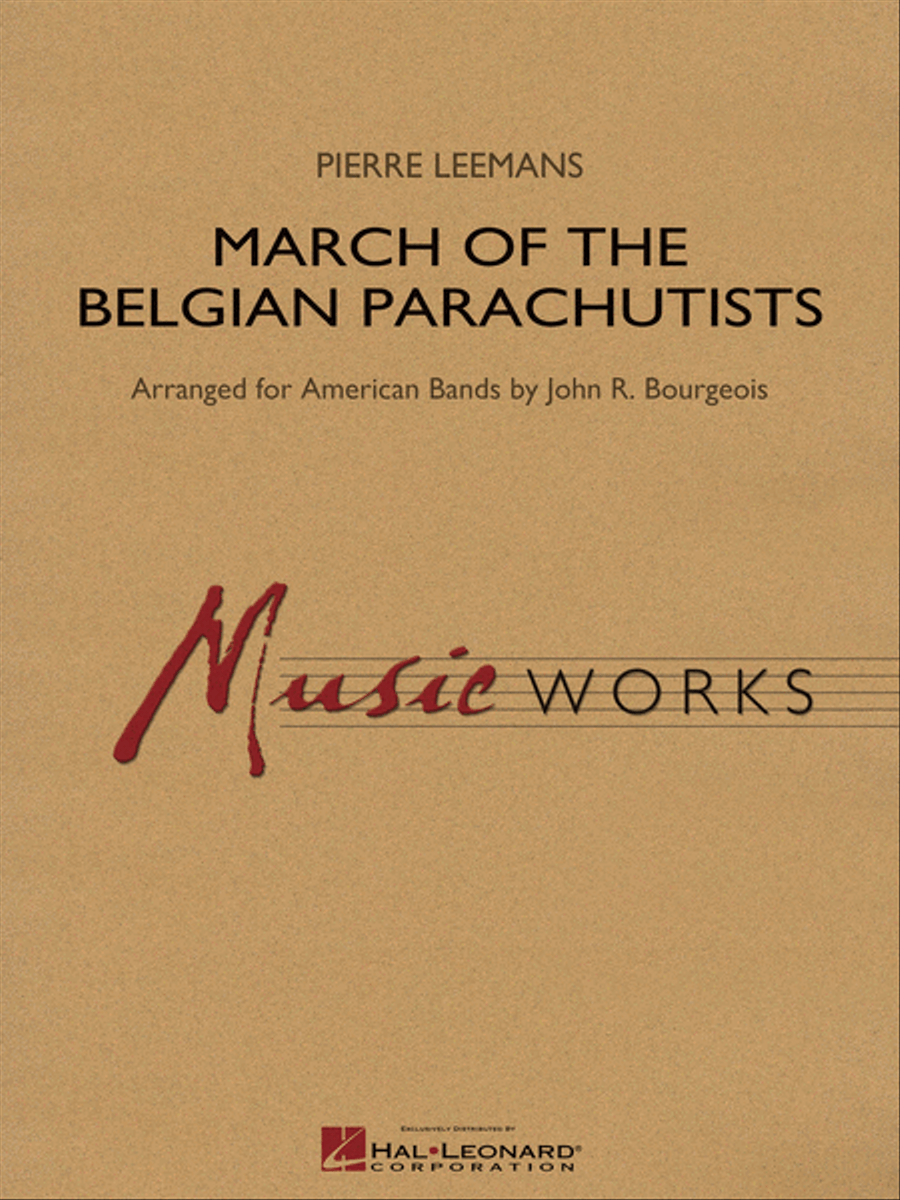 March of the Belgian Parachutists Concert Band scores gallery preview page 1