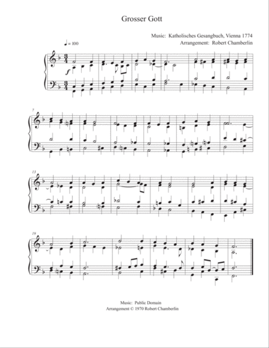 Alternate Harmonizations of 9 Hymn Tunes Piano Solo scores gallery preview page 4