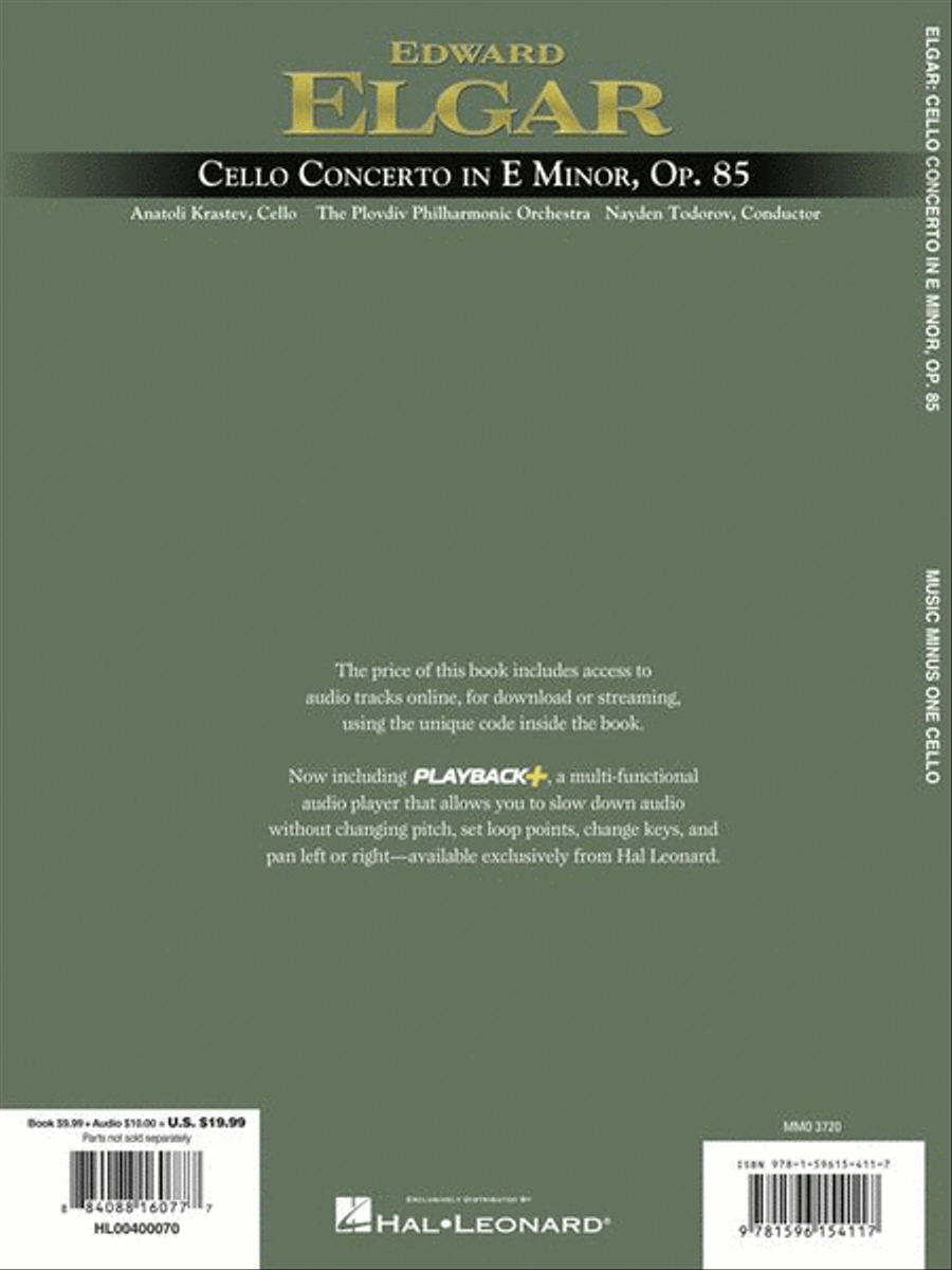Elgar – Violoncello Concerto in E Minor, Op. 85 Cello Solo scores gallery preview page 7