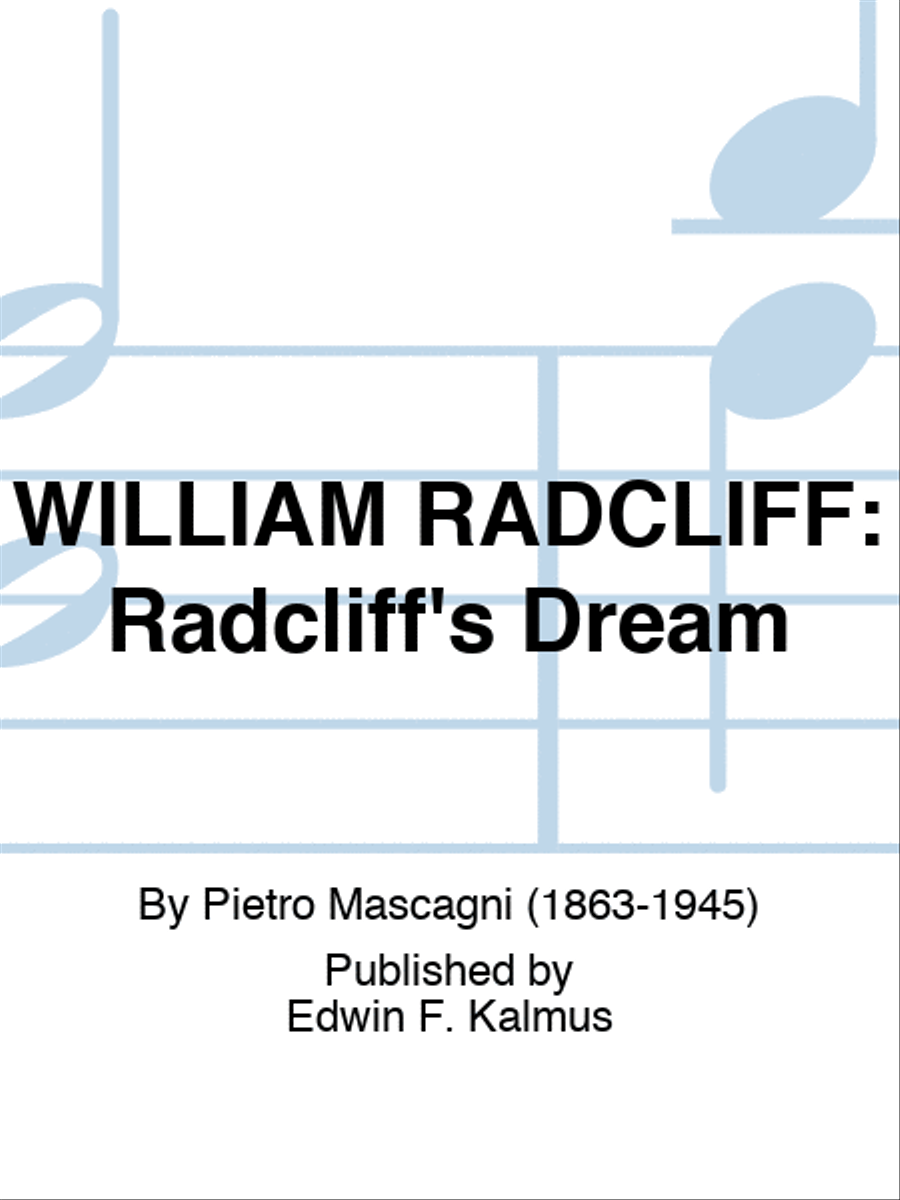 WILLIAM RADCLIFF: Radcliff's Dream Score scores gallery preview page 1