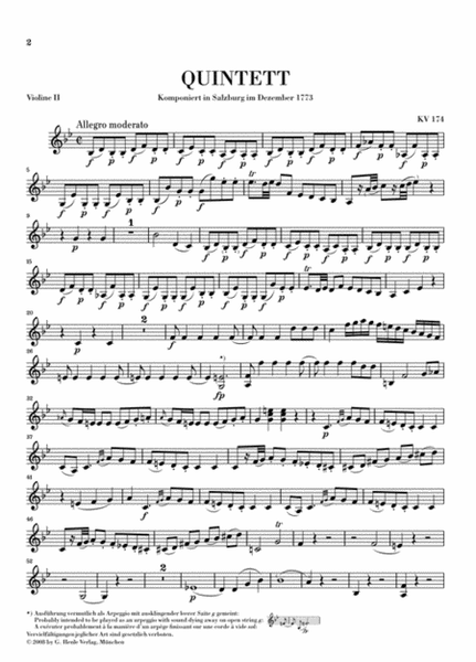String Quintets – Volume I