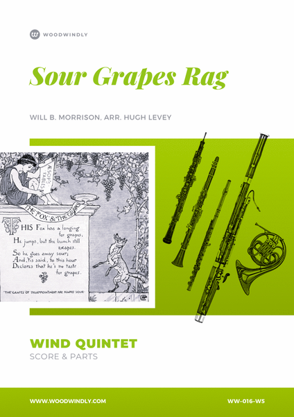 Sour Grapes Rag - Will Morrison - Wind Quintet image number null