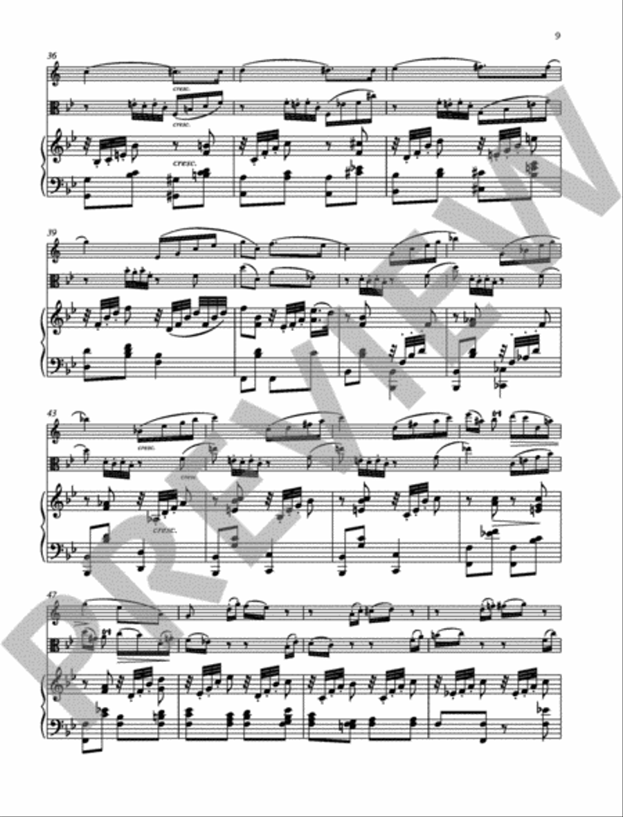 Fairy Tales, Op. 132 [Märchenerzählungen] Clarinet scores gallery preview page 5