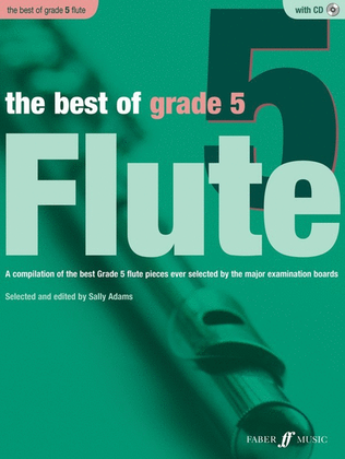 Book cover for Best Of Grade 5 Flute Book/CD