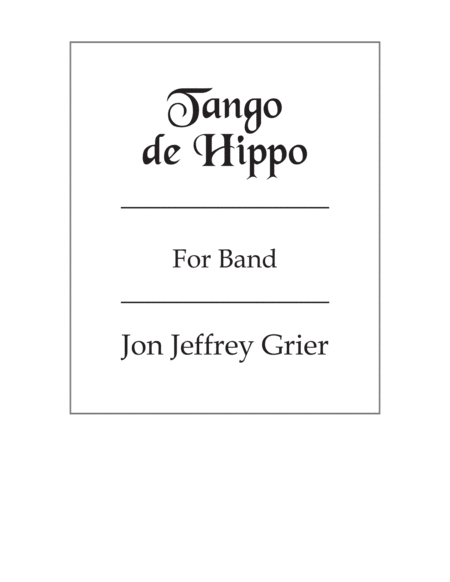 Tango de Hippo image number null
