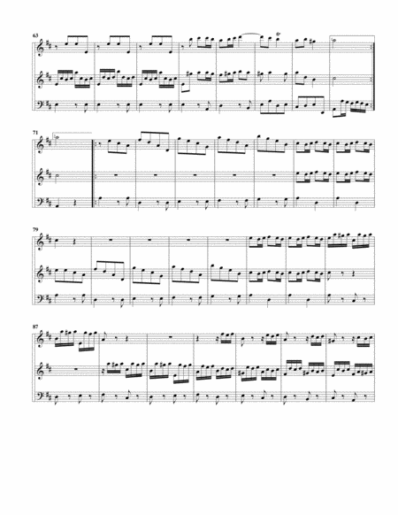Trio sonata QV 2 : 15 for 2 flutes and continuo in D major
